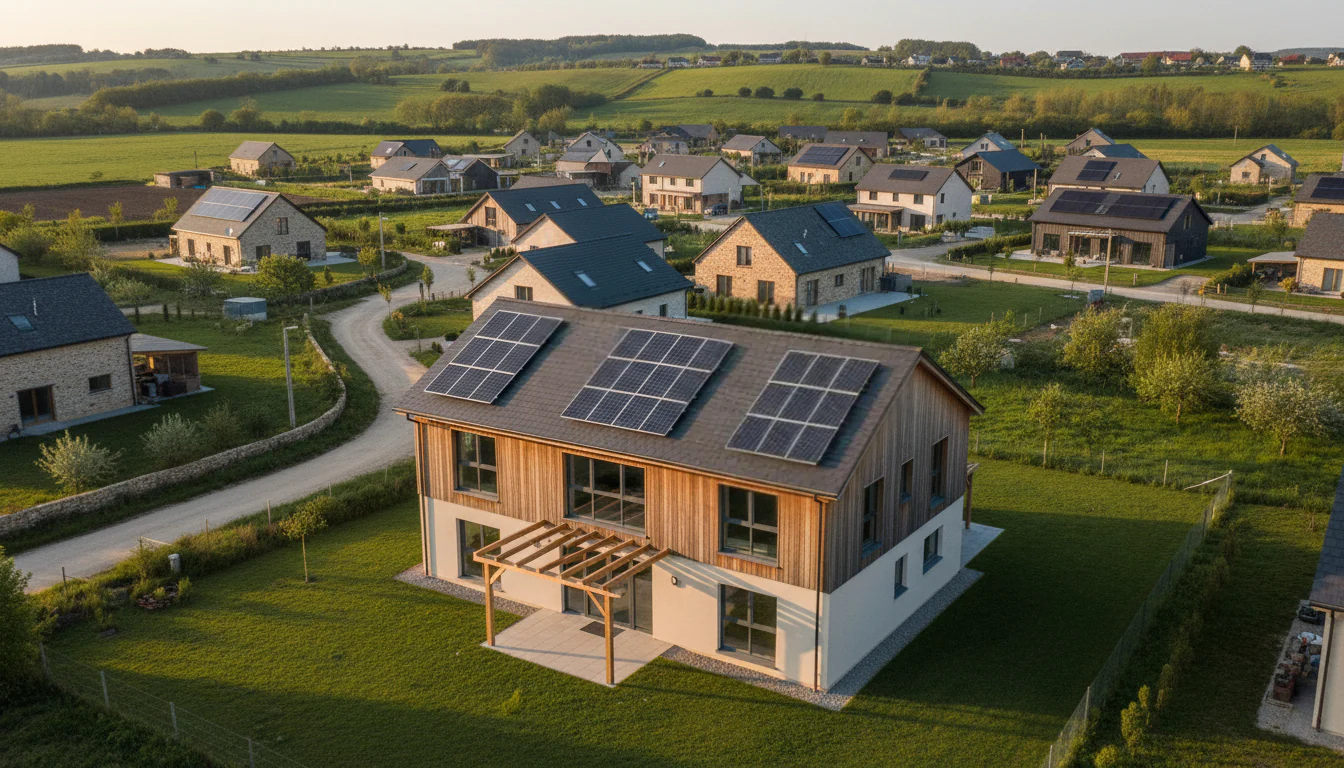 Aerotermia con placas solares